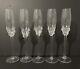 ION TAMAIAN Art Glass Champagne Flutes Wine Set/5 Hand Blown Signed New 12 5/8