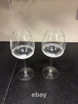 Juliska Dean Wine Glass Set of Two NEW without Box