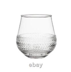 Juliska Le Panier Acrylic Stemless Wine Glass Set of 8