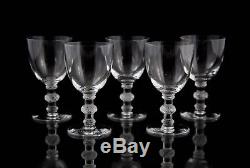 Lalique Saint Hubert Crystal Port Wine Goblet Glasses, Set of (5), Multiple Sets