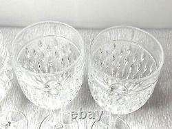Lauren Ralph Lauren Aston Fine Crystal Wine Goblets Glasses Set of 4