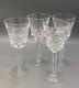 Lismore TALL by Waterford Crystal set of 4 Wine Glasses 7 3/8