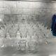 Lot of 26 WATERFORD Lismore Crystal Glasses set 12 each wine water IRELAND