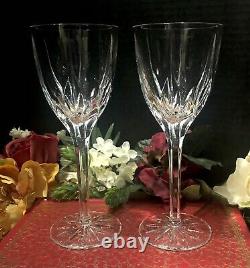 Mikasa Apollo Wine Glass 7 5/8 Vintage Cut Clear glasses Vintage Set of 6