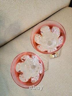 Moser Colored Glass Pair Set