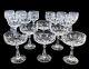 NACHTMANN 18 PC Sabina Cut Crystal Stemware Set Wine, Water & Coupe Glasses