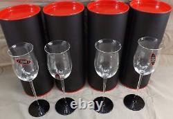 NOB Set 4 Riedel Sommeliers Black Tie Rheingau White Wine Glass 4100/01 Orig Box