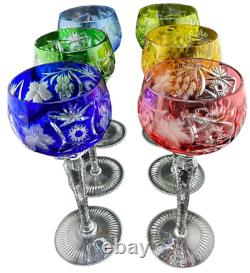 Nachtmann Traube Multicolored Wine Glass Set Of 6