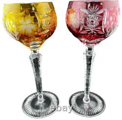 Nachtmann Traube Multicolored Wine Glass Set Of 6