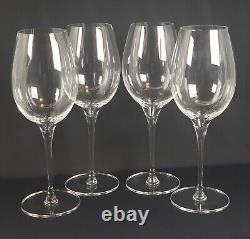 Nambe Vie 10 Pinot Grigio Wine Glasses Set of 4 Mint Condition