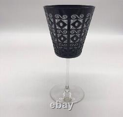 Neiman Marcus Crystal Wine Glass Set