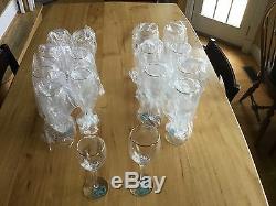 New Lenox Erica Set of 16 - 8 Wine Glasses, 8 Water Goblets - New, Never Used