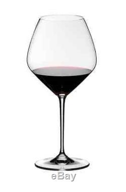 New Riedel Heart To Heart Pinot Noir Set Of 4 Wine Glasses Crystal Glassware