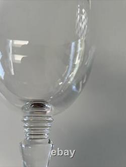 New. Saint Louis Crystal Wine Glass. 7.5 H. Set Of 4
