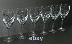 New Waterford Crystal Siren Wine Glasses Set of 6