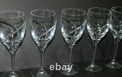 New Waterford Crystal Siren Wine Glasses Set of 6