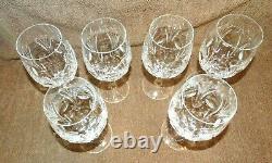 Noritake Rothschild 8 Ice Tea Wine Water Glasses Set Of 6 Slightly Used
