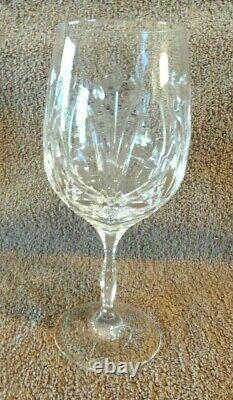 Noritake Rothschild 8 Ice Tea Wine Water Glasses Set Of 6 Slightly Used