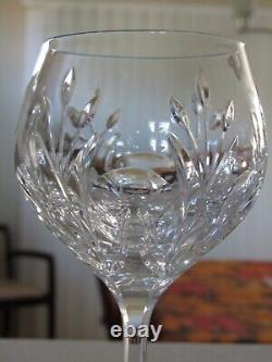 Noritake Set of 5 Rothschild Crystal Wine Glasses Mint Condition