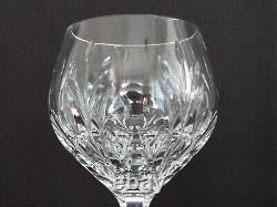 Noritake Set of 5 Rothschild Crystal Wine Glasses Mint Condition