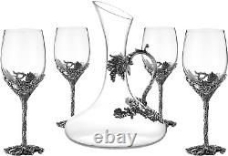 Novelty Wine Glasses for Wine Tasting, Christmas, Holiday, Birthday and Wedding G