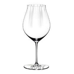 Riedel Performance Pinot Noir Wine Glass 4 Pack with Polishing Cloth Bundle