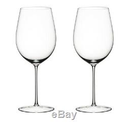 Riedel Sommeliers Hand-Made Bordeaux Grand Cru Wine Glass, Set of 2