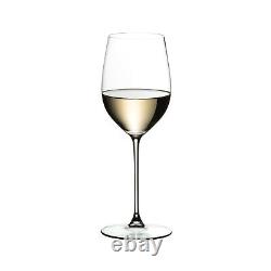 Riedel Veritas Leaded Crystal Viognier/Chardonnay Wine Glass, Set of 4