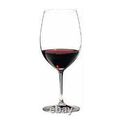 Riedel Vinum Bordeaux Wine Glasses with Wine Pourers and Polishing Cloths