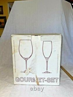 Riedel Vinum Tyrol Crystal Gourmet Glassware Wine Glass Set in Box