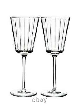 Rogaska Crystal Avenue Pair Of Red Wine Glasses G1619 Set of 2