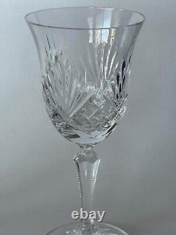 Rogaska Richmond Crystal Wine Glass 7 1/8 Set Of 4 Czechoslovakia