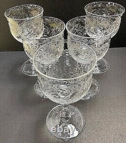 Rosenthal Crystal Sanssouci Wine Glass Set Of 5