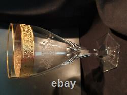 Rrr 1918 Splendid Crystal Moser Wine Glass Cs Coat Of Arms From President Set