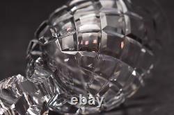 SET 4 WATERFORD CRYSTAL White Wine Glasses Goblets Powerscourt Stemware 6 3/8