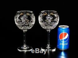 SET OF TEN (10)Waterford Crystal, Lismore Oversize Crystal Wine glass 8 1/8
