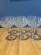 SET of 6 Russian CUT Crystal 6-1/4 Wine Glasses