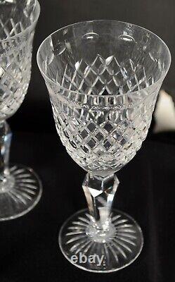 STUART Crystal HARDWICKE Wine Glasses Set of 8