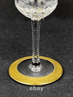 Saint Louis Crystal Thistle Wine Glasses Set of 11
