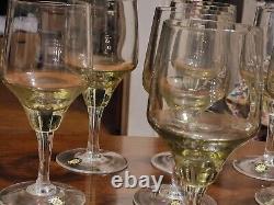 Sasaki Wine Glasses, Set of 10