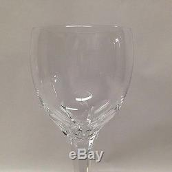 Set Of 12 Lalique Tuileries Wine Glasses Goblets 7 1/8 MINT Condition withBoxes