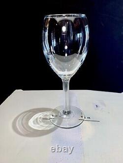 Set Of 12 Pier 1 Clear Stemmed Wine Glasses Glass Goblets NEW IN BOX