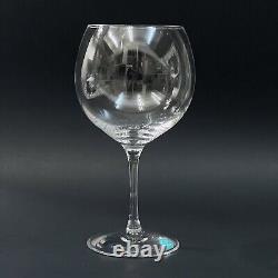 Set Of 2 Tiffany & Co Crystal TFC11 Pulled Stem All Purpose Wine Glasses 7.25