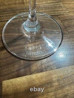 Set Of 4 Robert Mondavi Crystal Wine Glasses By Waterford 10 1/2 Tall