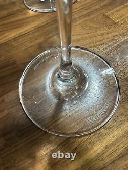 Set Of 4 Robert Mondavi Crystal Wine Glasses By Waterford 10 1/2 Tall