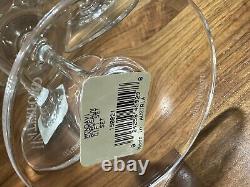 Set Of 4 Robert Mondavi Crystal Wine Glasses By Waterford 10 1/2 Tall