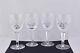 Set Of 4 Waterford Crystal Comeragh Claret Wine Glasses Mint