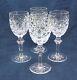Set Of 4 Waterford Crystal Powerscourt White Wine Glasses, Excellent