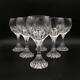 Set Of 6 Baccarat Massena Crystal Wine Bordeaux Glasses Cr2015