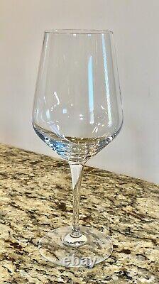 Set Of 7 Bormioli Rocco Electra Clear Stemmed Wine Glasses